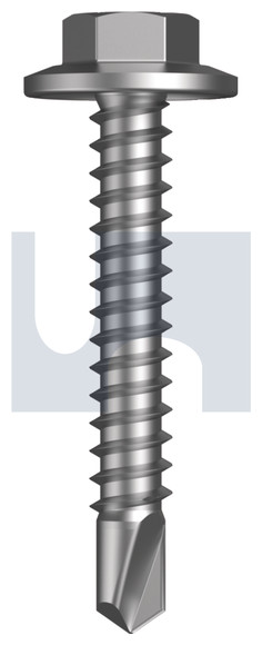 SCREW SDM HEX BARE C4 12-14 X 35 BLUE RIDGE